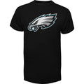 Philadelphia Eagles NFL 47 Brand Men Black Primary Logo Fan T-Shirt product image 1, provided for visual reference and