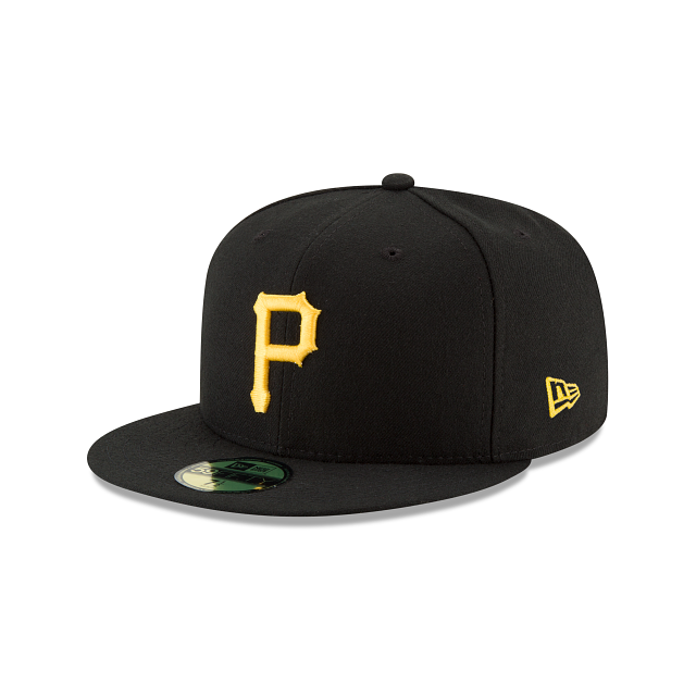 Pittsburgh Pirates MLB New Era Men Black 59Fifty Authentic Collection On Field Fitted Hat product image 1, provided for