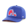 Quebec Nordiques NHL 47 Brand Men Royal Blue Hitch Adjustable Hat product image 1, provided for visual reference and product