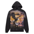 Chrome Flight Hoodie | Stained Black product image 1, provided for visual reference and product detail review