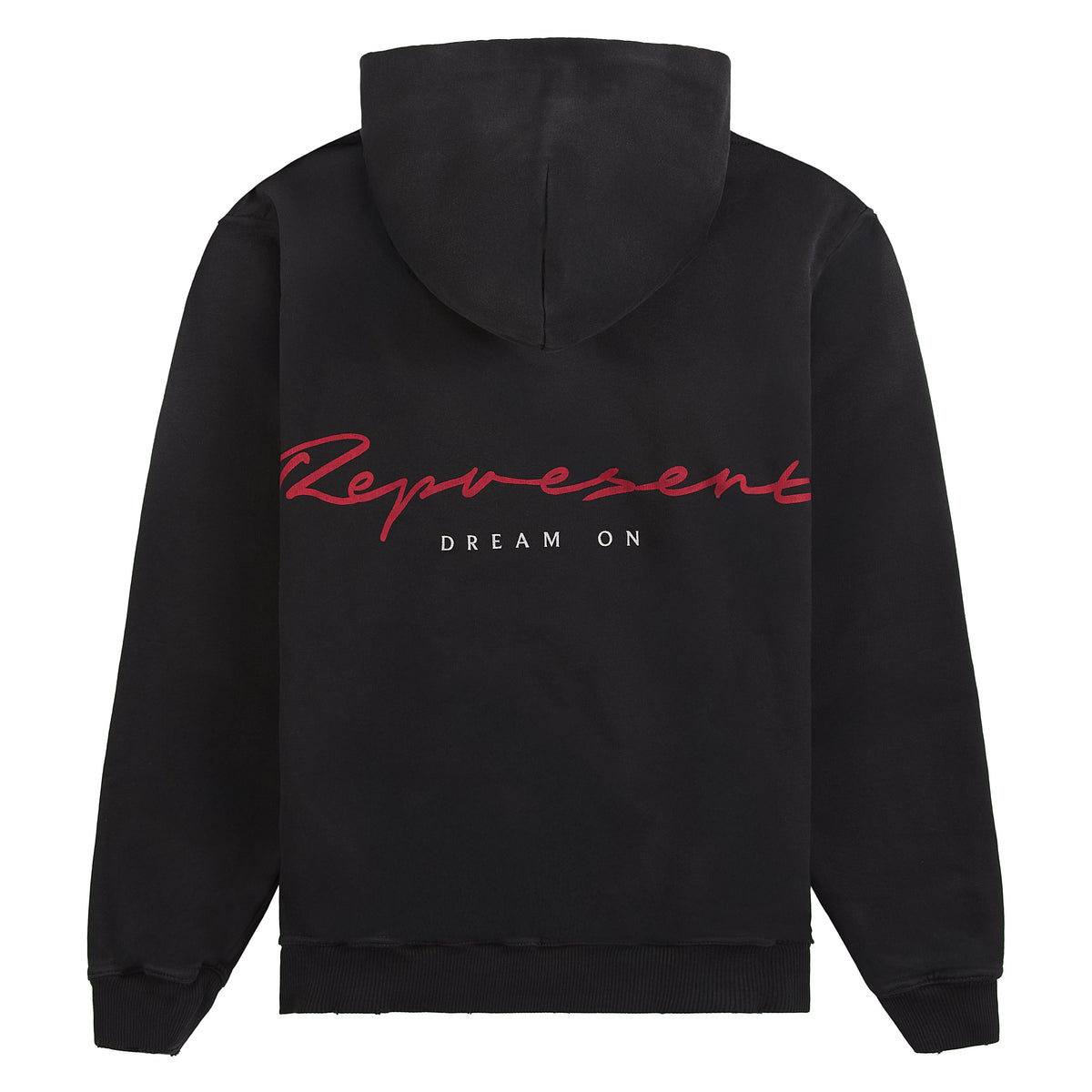 Chrome Flight Hoodie | Stained Black product image 2, provided for visual reference and product detail review