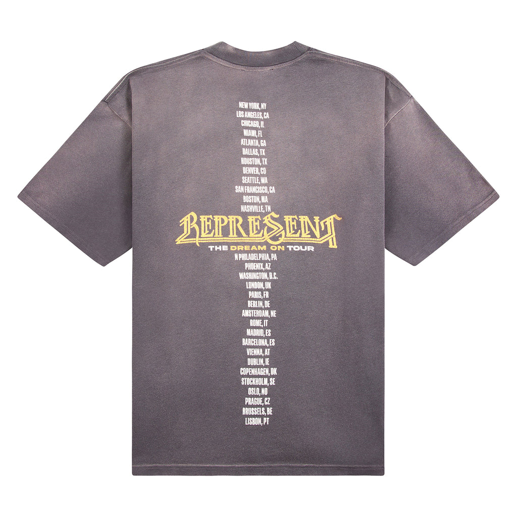 Golden Tour T-Shirt | Sun Fade Grey product image 2, provided for visual reference and product detail review