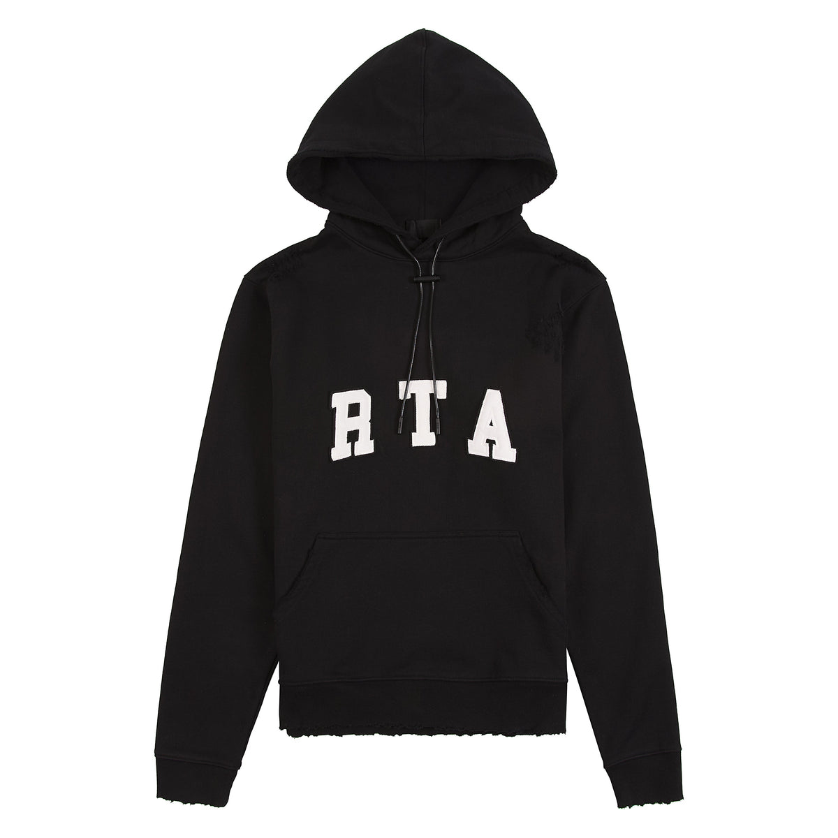 Markus Collegiate Hoodie | Black product image 1, provided for visual reference and product detail review