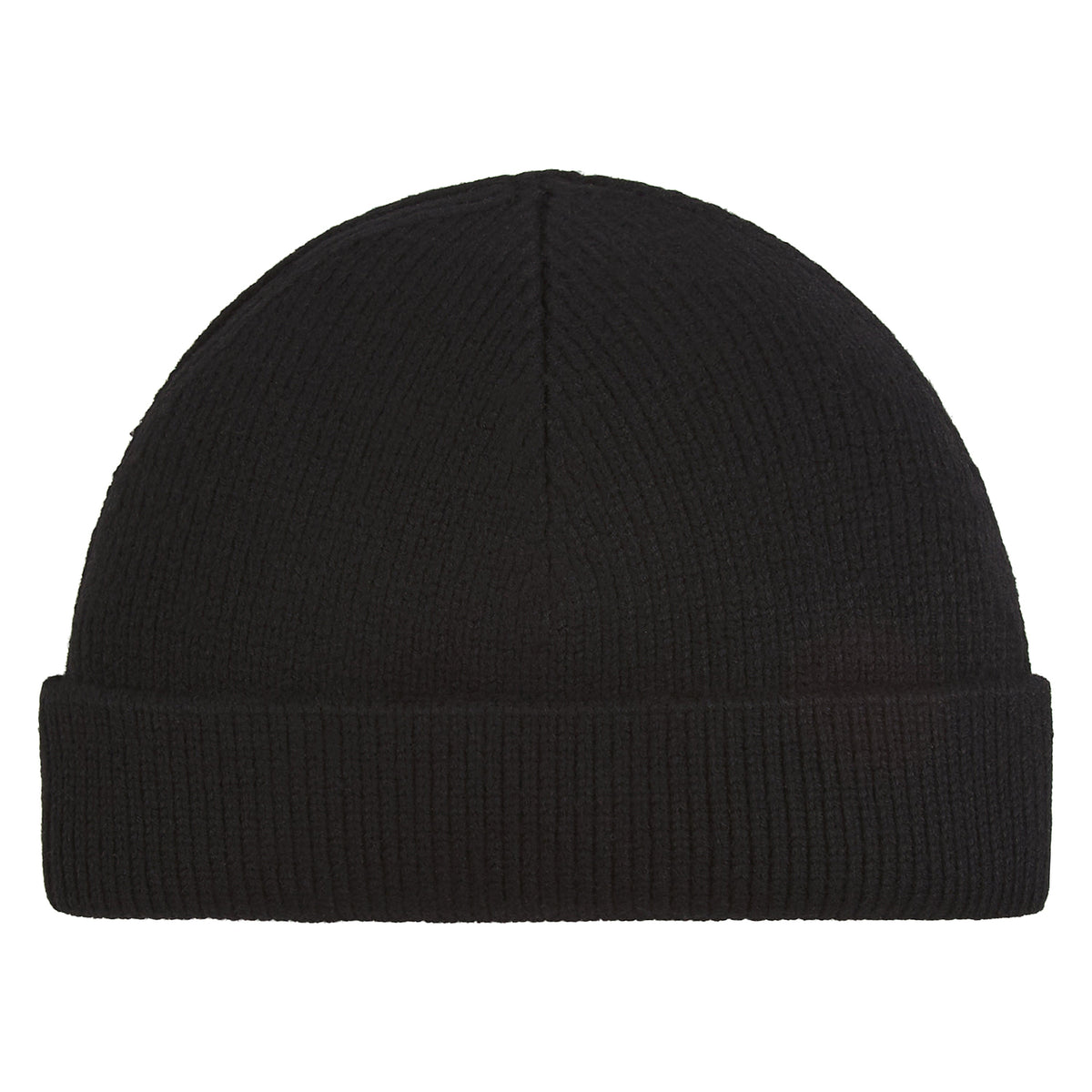 Zion Old English Cross Beanie | Black product image 4, provided for visual reference and product detail review