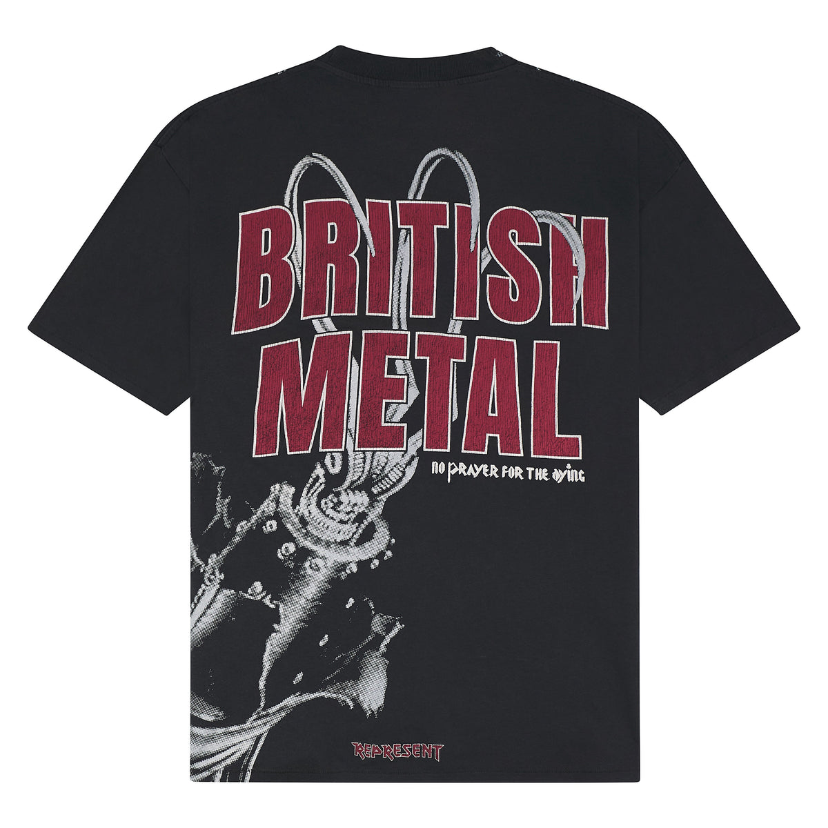 Iron Maiden British Metal T-Shirt product image 2, provided for visual reference and product detail review