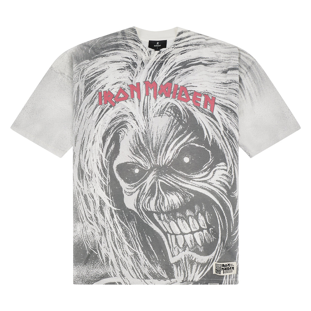 Iron Maiden Killers T-Shirt | Flat White product image 1, provided for visual reference and product detail review