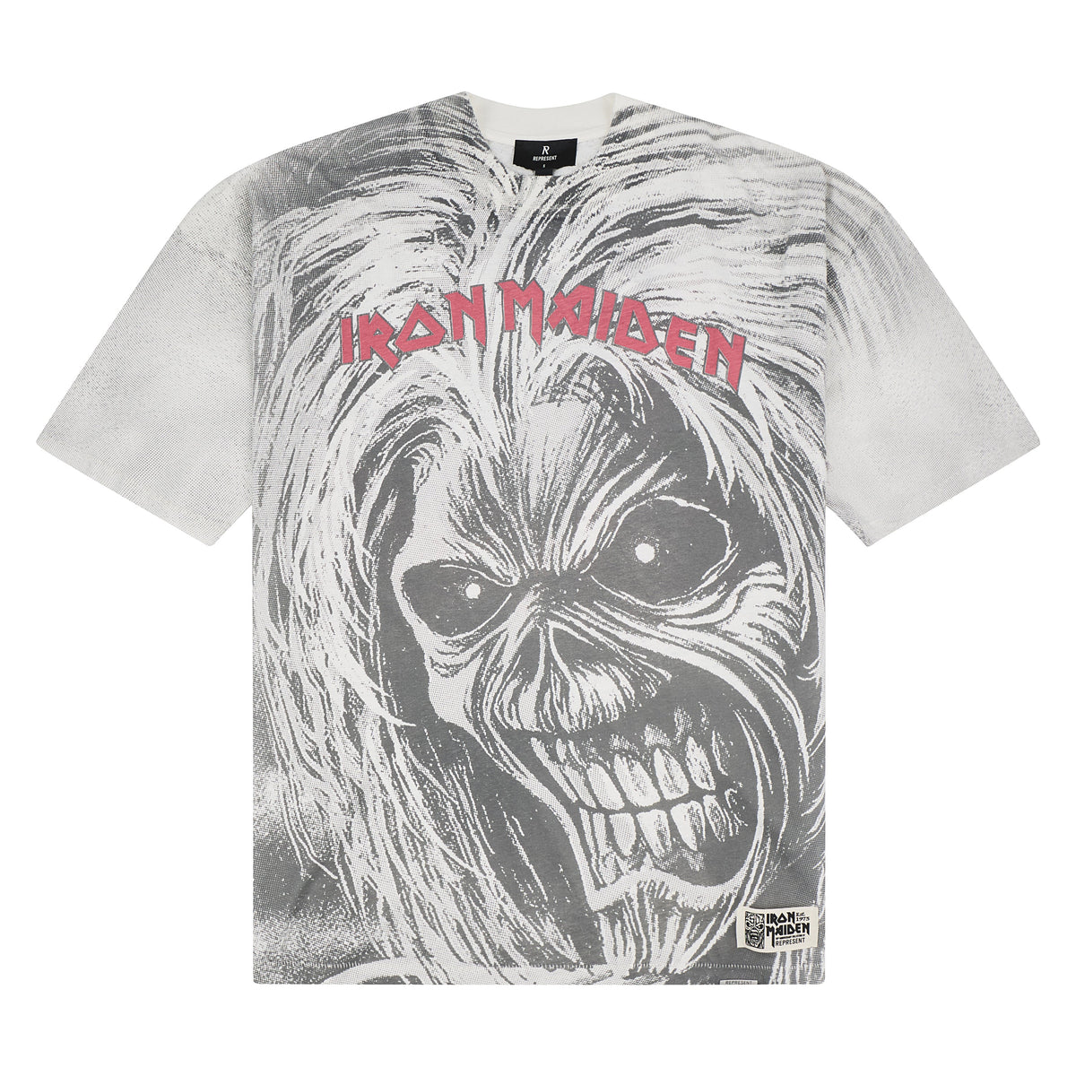 Iron Maiden Killers T-Shirt | Flat White product image 1, provided for visual reference and product detail review