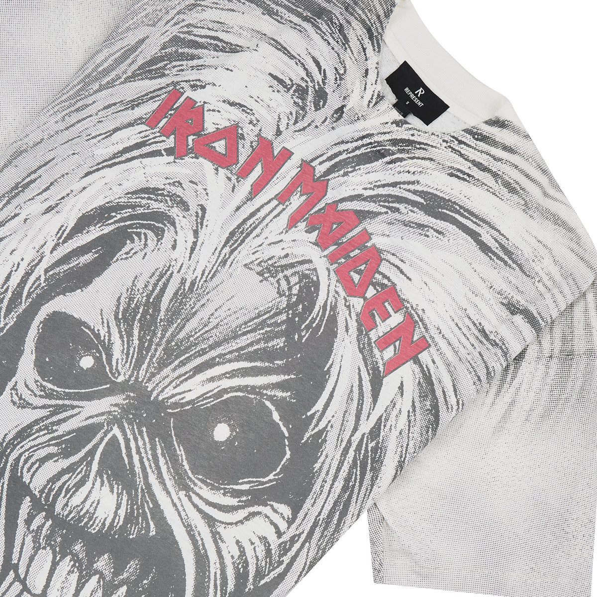 Iron Maiden Killers T-Shirt | Flat White product image 3, provided for visual reference and product detail review