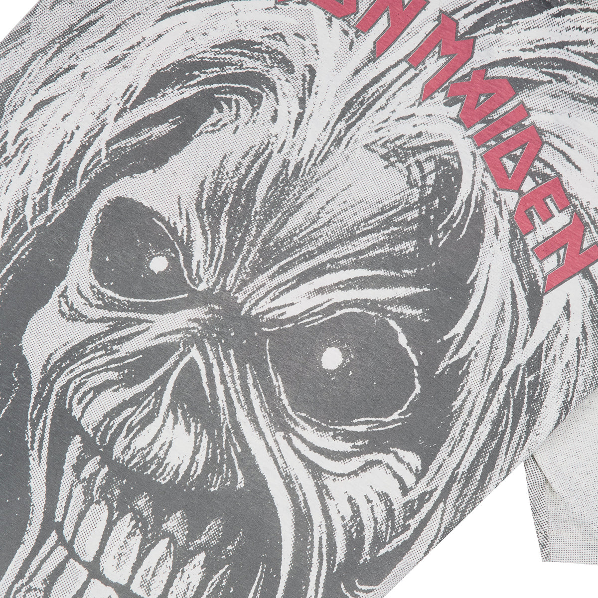 Iron Maiden Killers T-Shirt | Flat White product image 4, provided for visual reference and product detail review