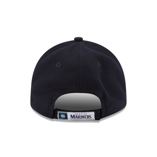 Seattle Mariners MLB New Era Men Navy 9Forty League Adjustable Hat product image 2, provided for visual reference and