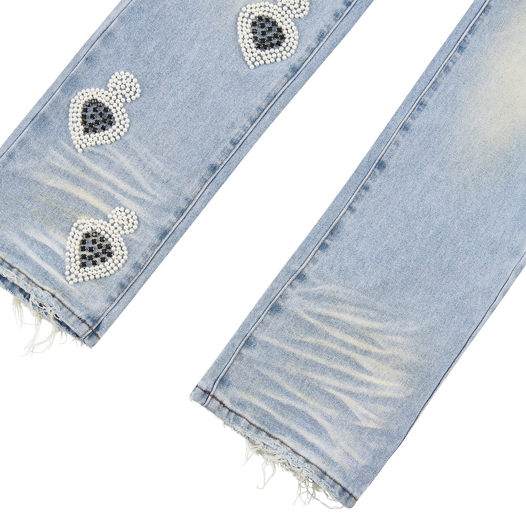 Diamond Denim | Light Blue Wash/Black product image 3, provided for visual reference and product detail review