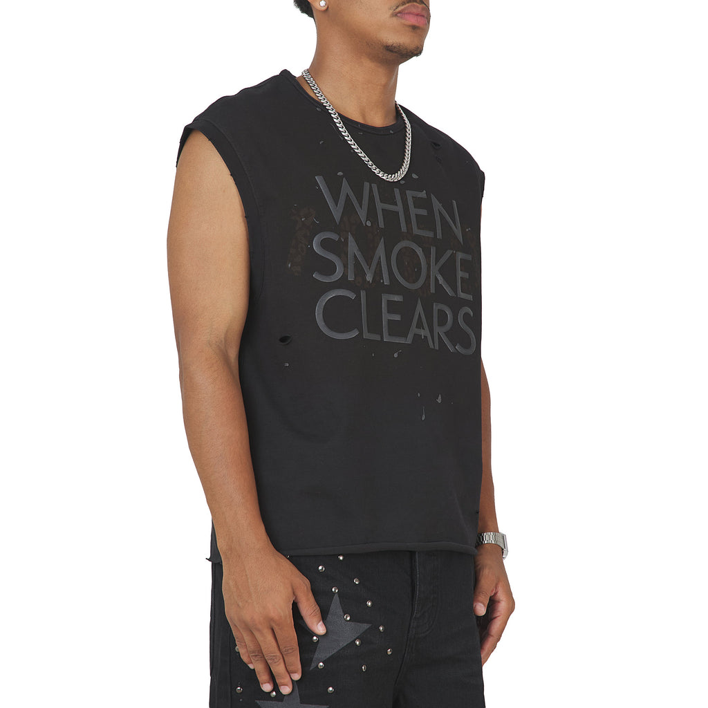 Repainted Logo Sleeveless T-Shirt product image 2, provided for visual reference and product detail review