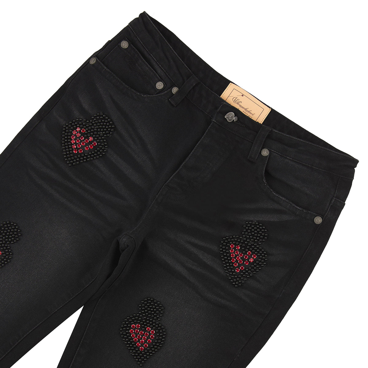 Diamond Denim | Black/Red product image 2, provided for visual reference and product detail review
