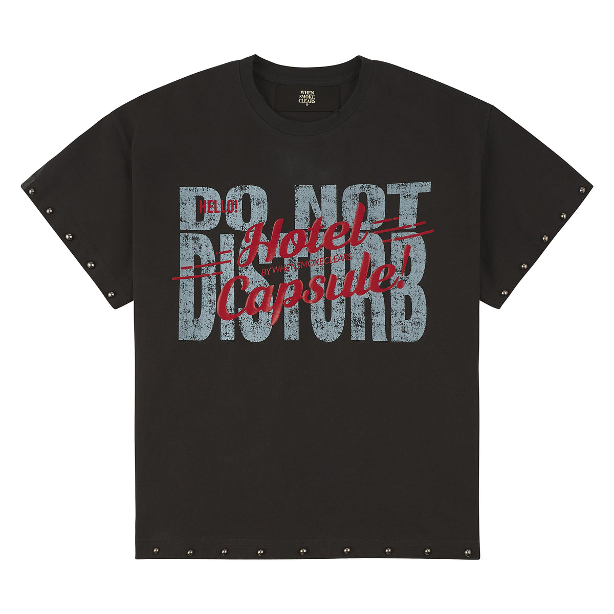 Do Not Disturb T-Shirt | Black Wash product image 1, provided for visual reference and product detail review