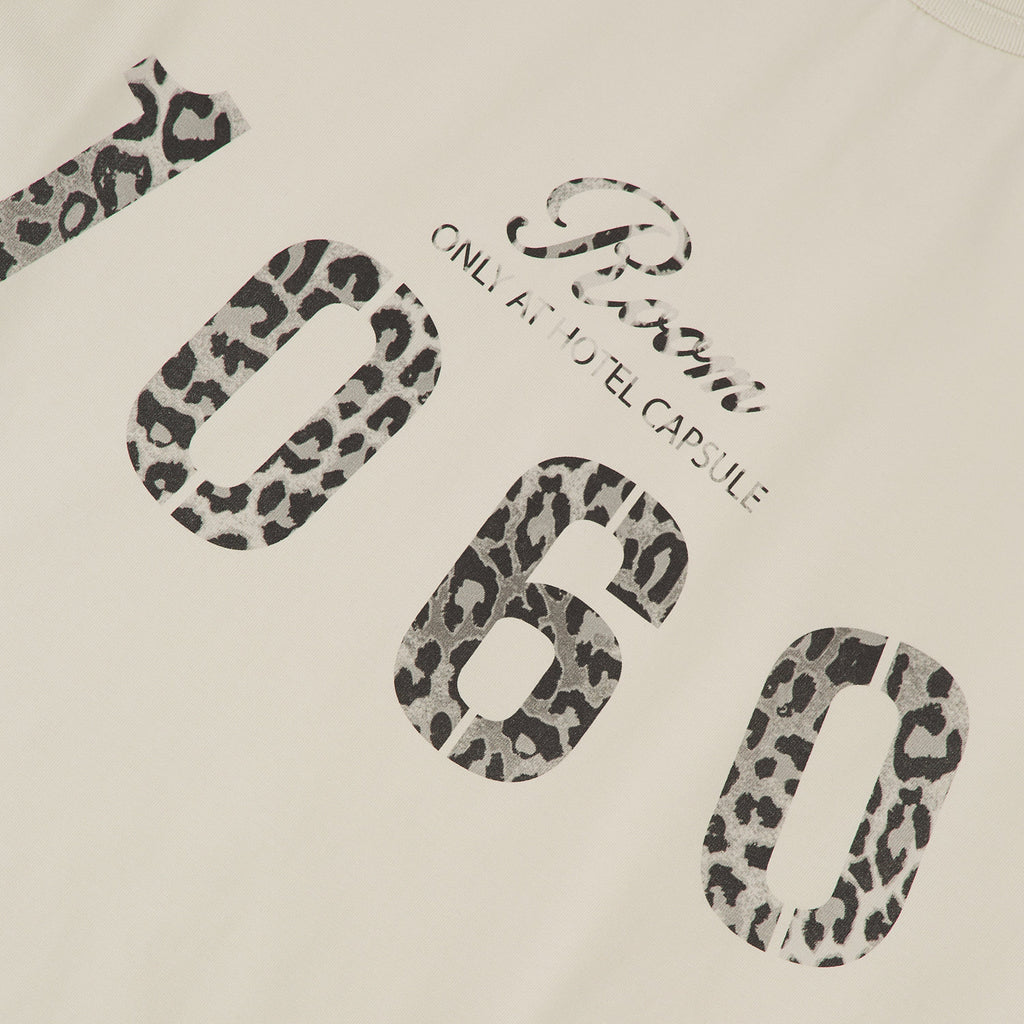 Room 1060 T-Shirt | White product image 2, provided for visual reference and product detail review