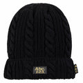 ABC 12(3) Cableknit Beanie | Anthracite Black product image 1, provided for visual reference and product detail review
