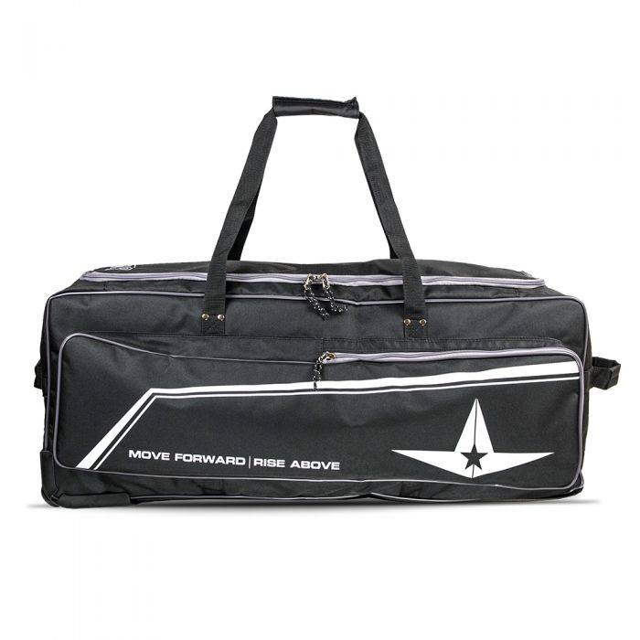 Pro Model Catcher's Wheeled Bag Black product image 1, provided for visual reference and product detail review