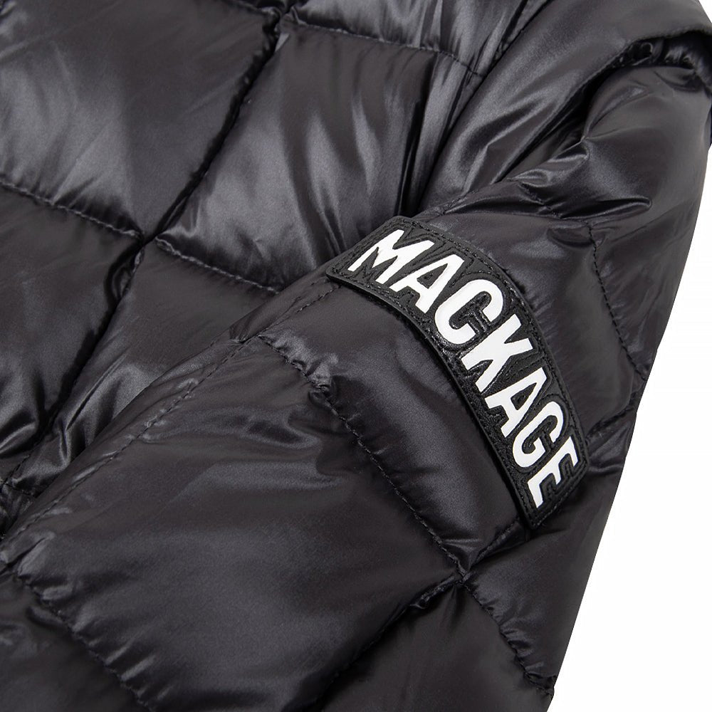 Ani 2-in-1 Down Bomber Jacket | Black for Women product image 5, provided for visual reference and product detail review