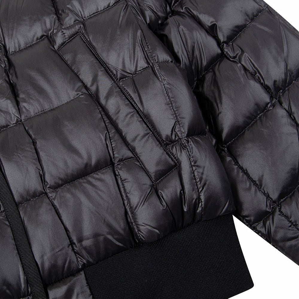 Ani 2-in-1 Down Bomber Jacket | Black for Women product image 4, provided for visual reference and product detail review