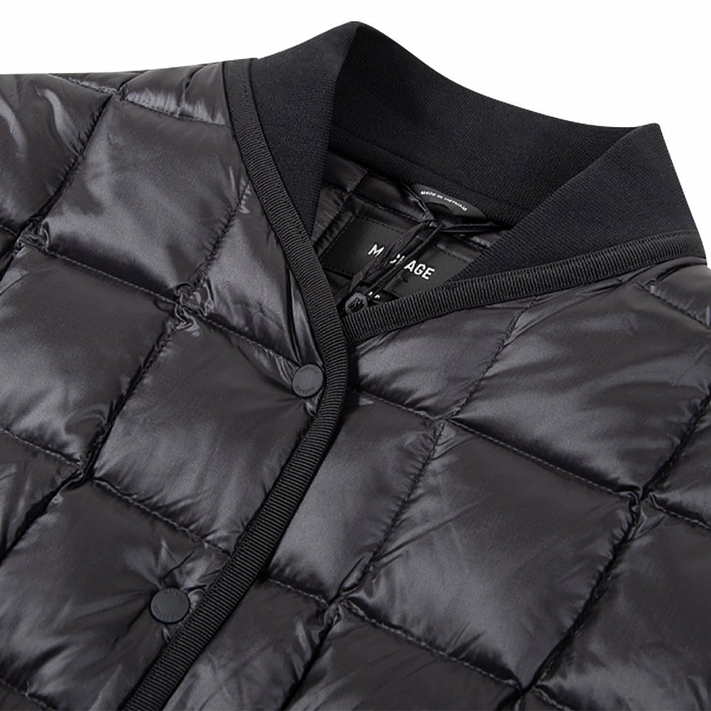 Ani 2-in-1 Down Bomber Jacket | Black for Women product image 3, provided for visual reference and product detail review