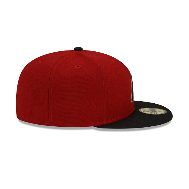 Arizona Diamondbacks MLB New Era Men Maroon 59Fifty Authentic Collection Alternate 3 Fitted Hat product image 6, provided