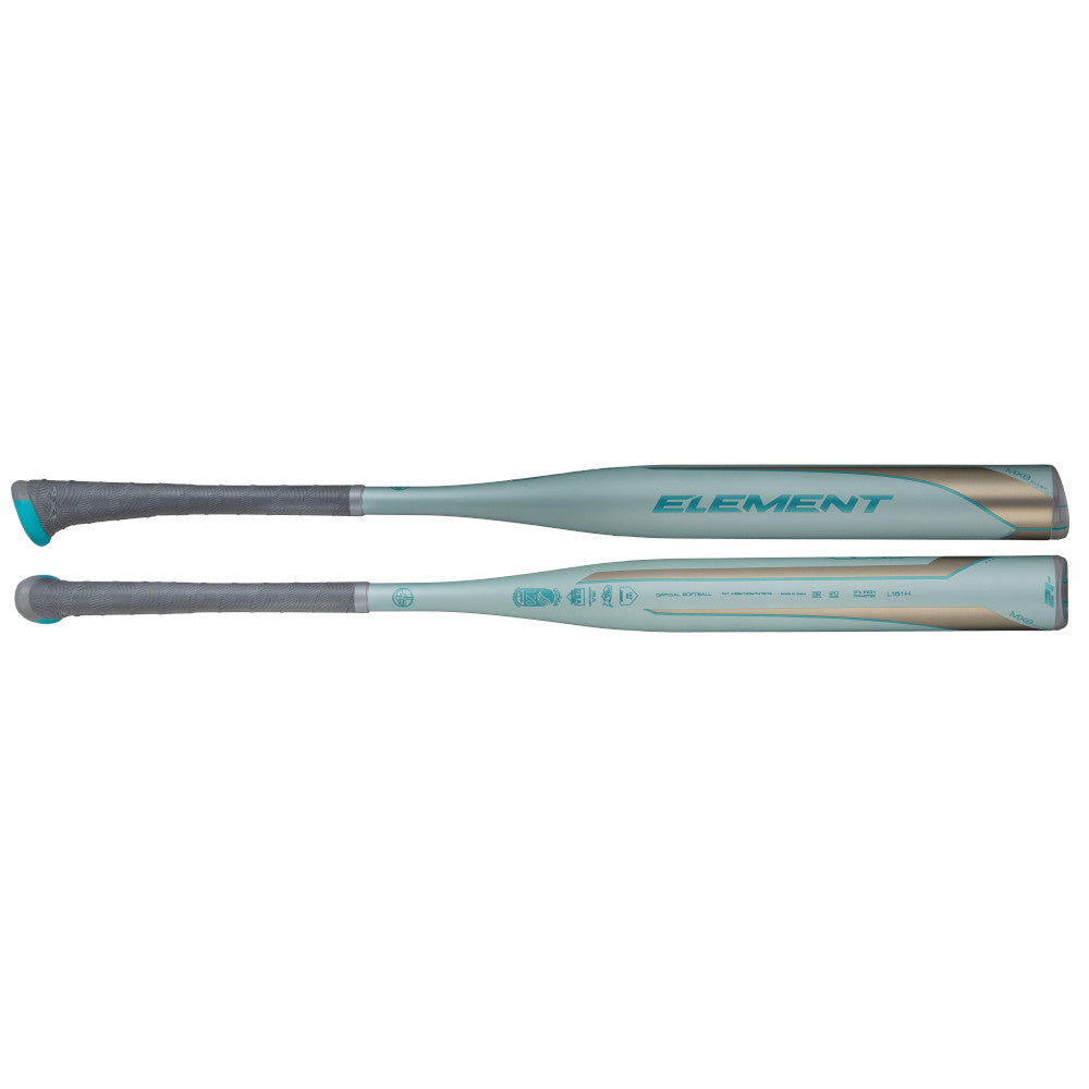 1-Piece MX8 Alloy Element Fastpitch Bat product image 1, provided for visual reference and product detail review