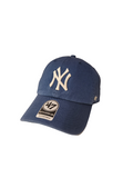 New York Yankees MLB 47 Brand Men Timber Blue Clean Up Adjustable Hat product image 1, provided for visual reference and