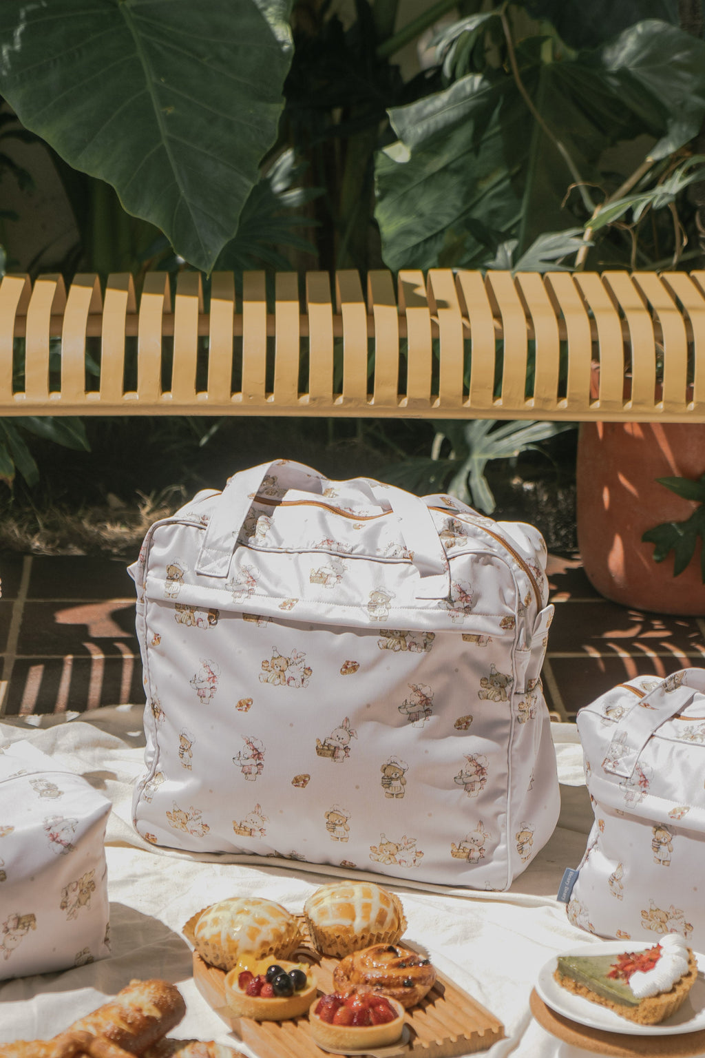 [Wetbag] - Bakery Cafe Wetbag - BROWN ZIPPER