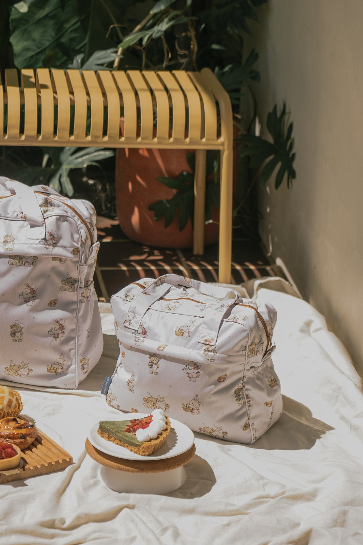 [Wetbag] - Bakery Cafe Wetbag - BROWN ZIPPER