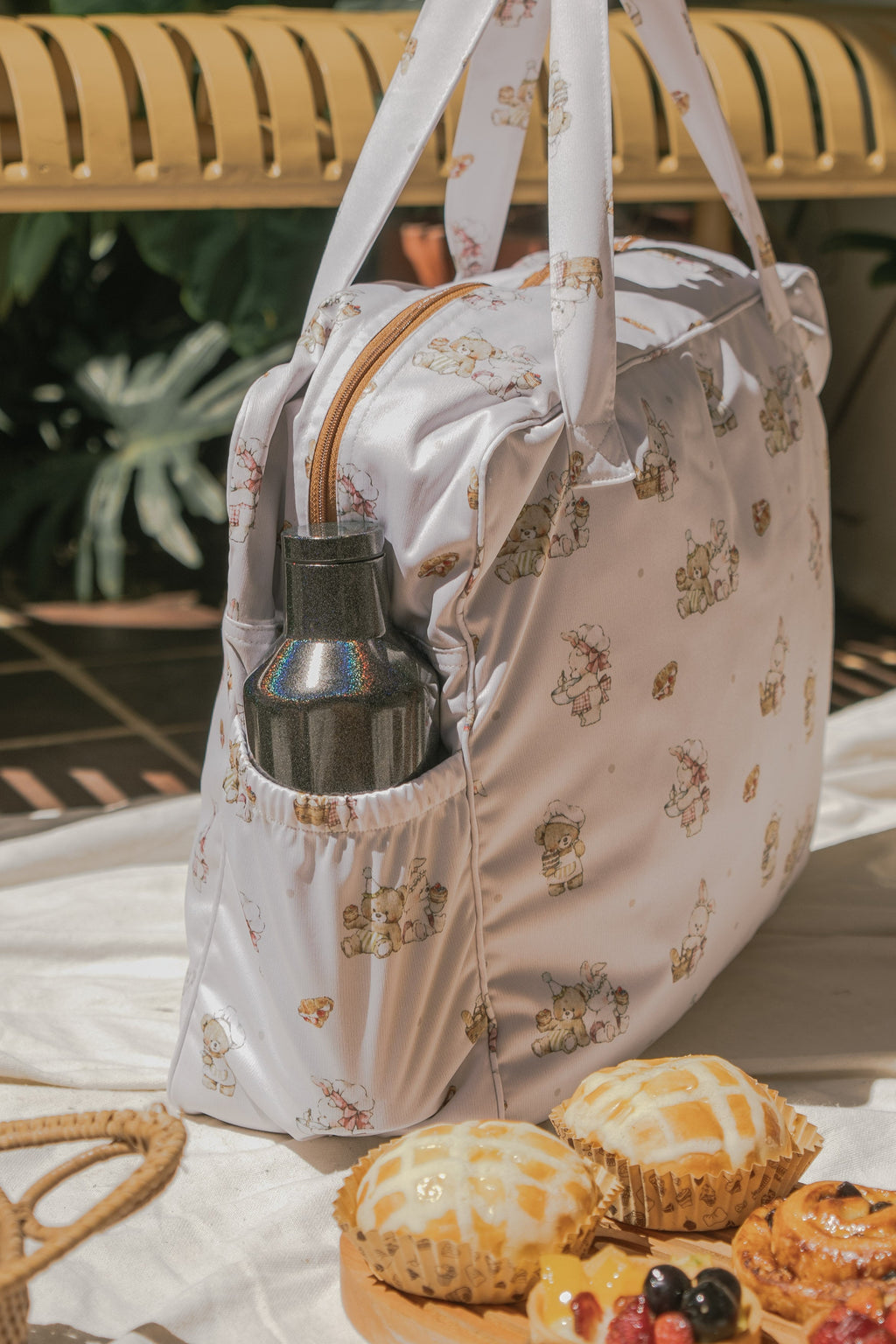 [Wetbag] - Bakery Cafe Wetbag - BROWN ZIPPER