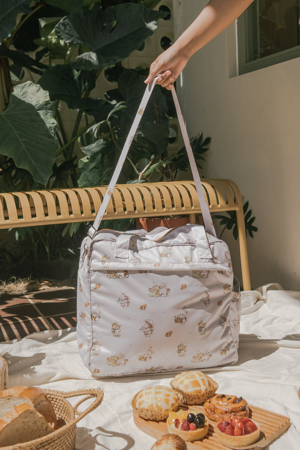 [Wetbag] - Bakery Cafe Wetbag - BROWN ZIPPER