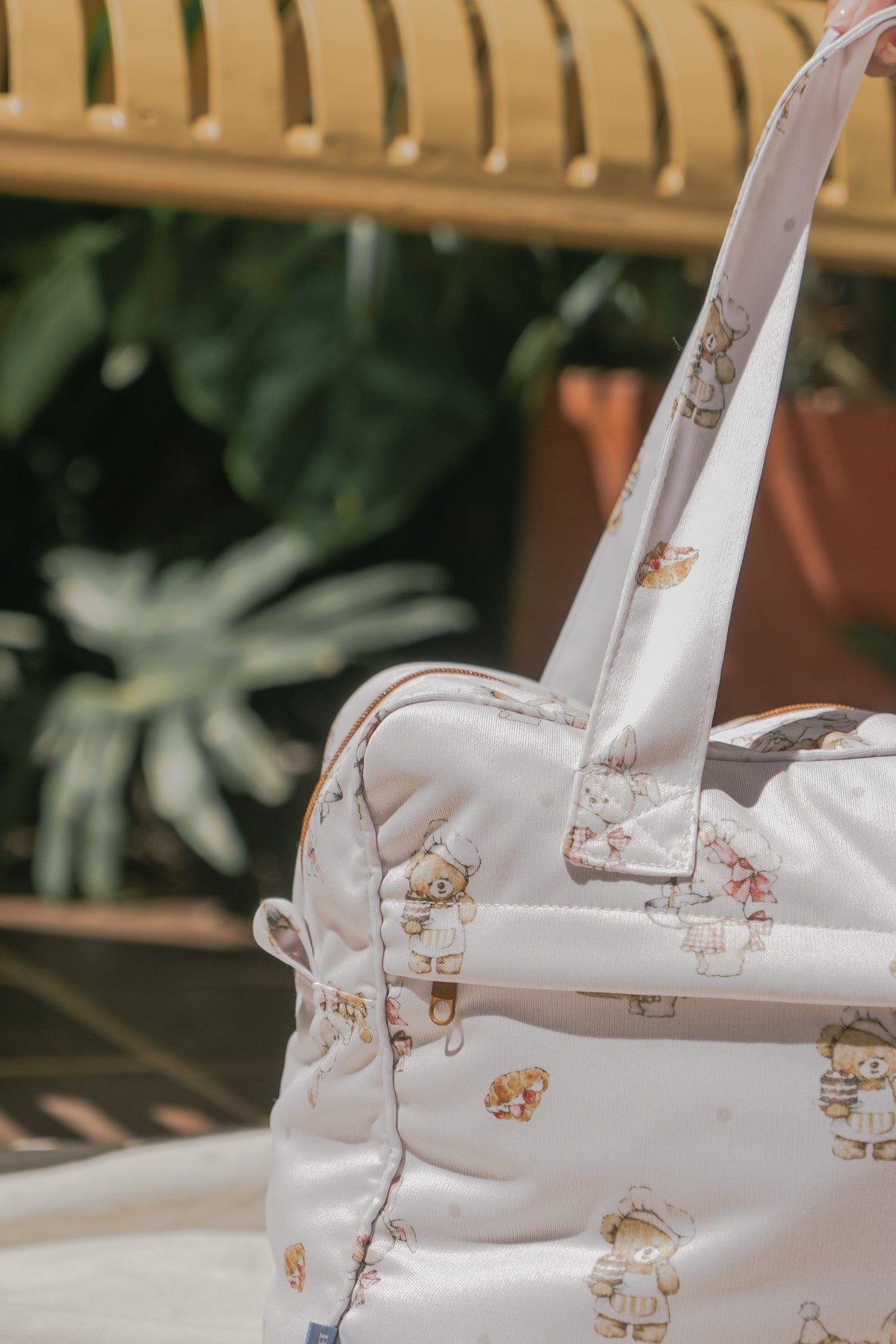 [Wetbag] - Bakery Cafe Wetbag - BROWN ZIPPER