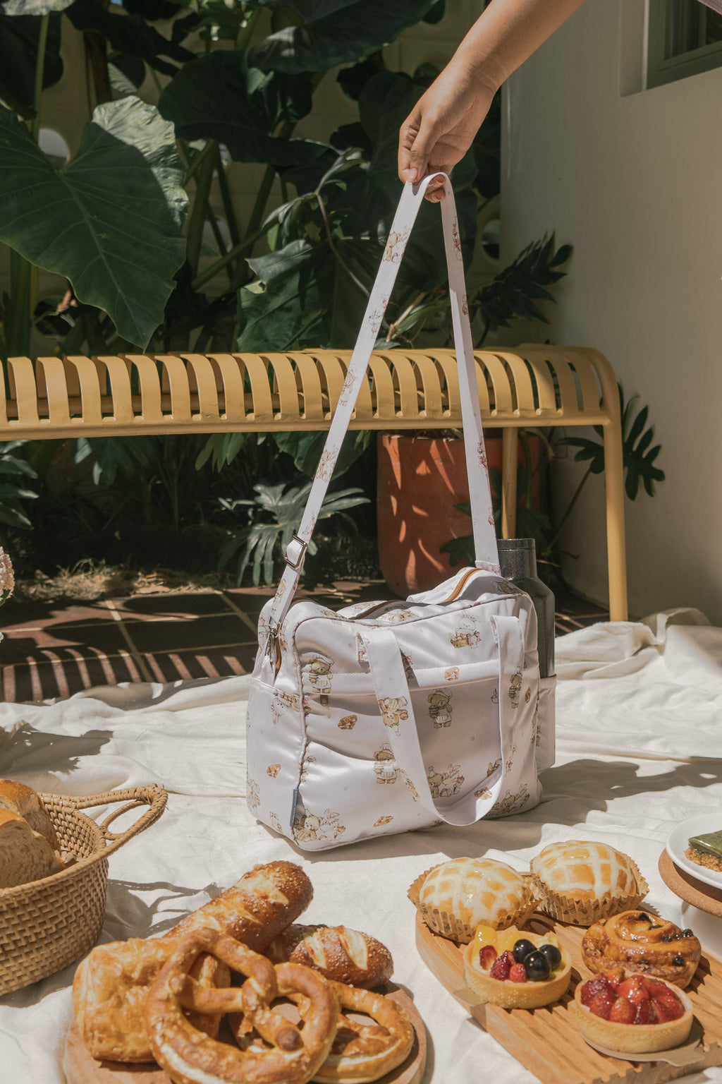 [Wetbag] - Bakery Cafe Wetbag - BROWN ZIPPER