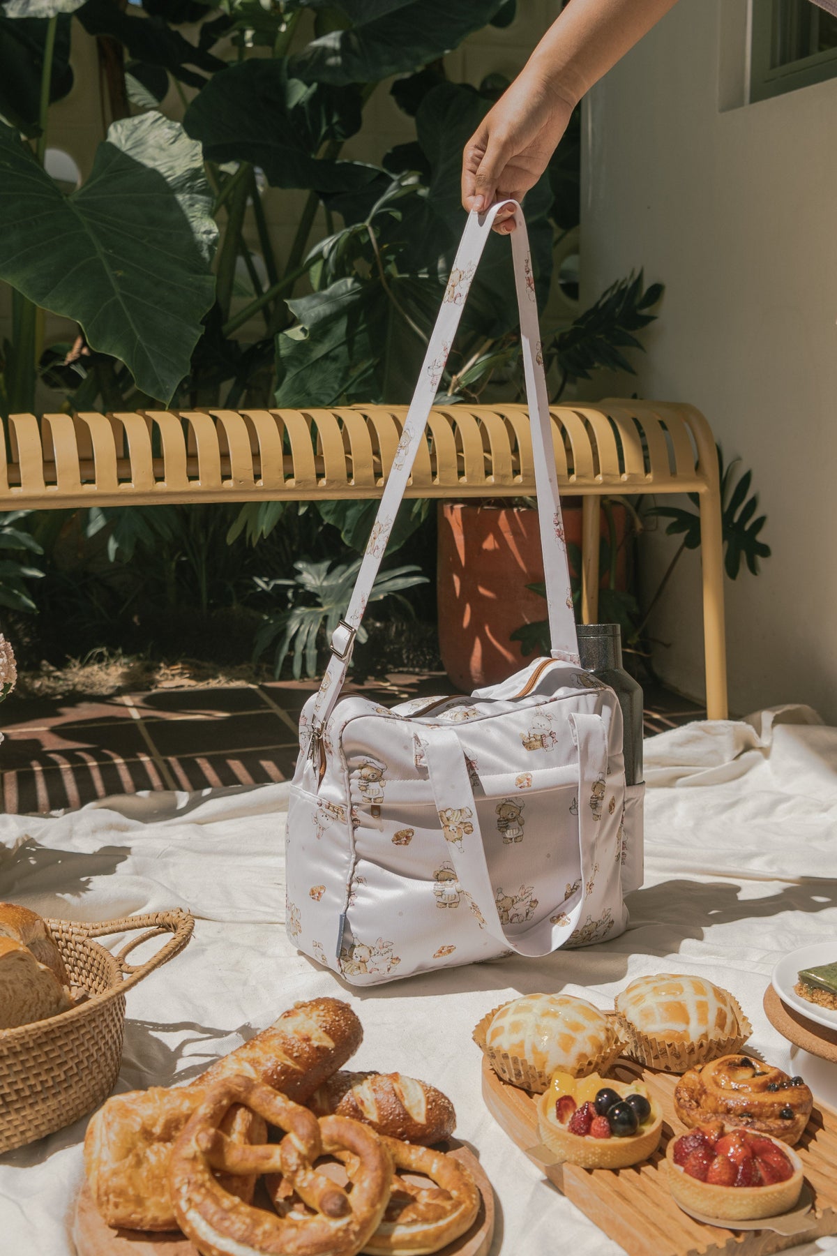 [Wetbag] - Bakery Cafe Wetbag - BROWN ZIPPER