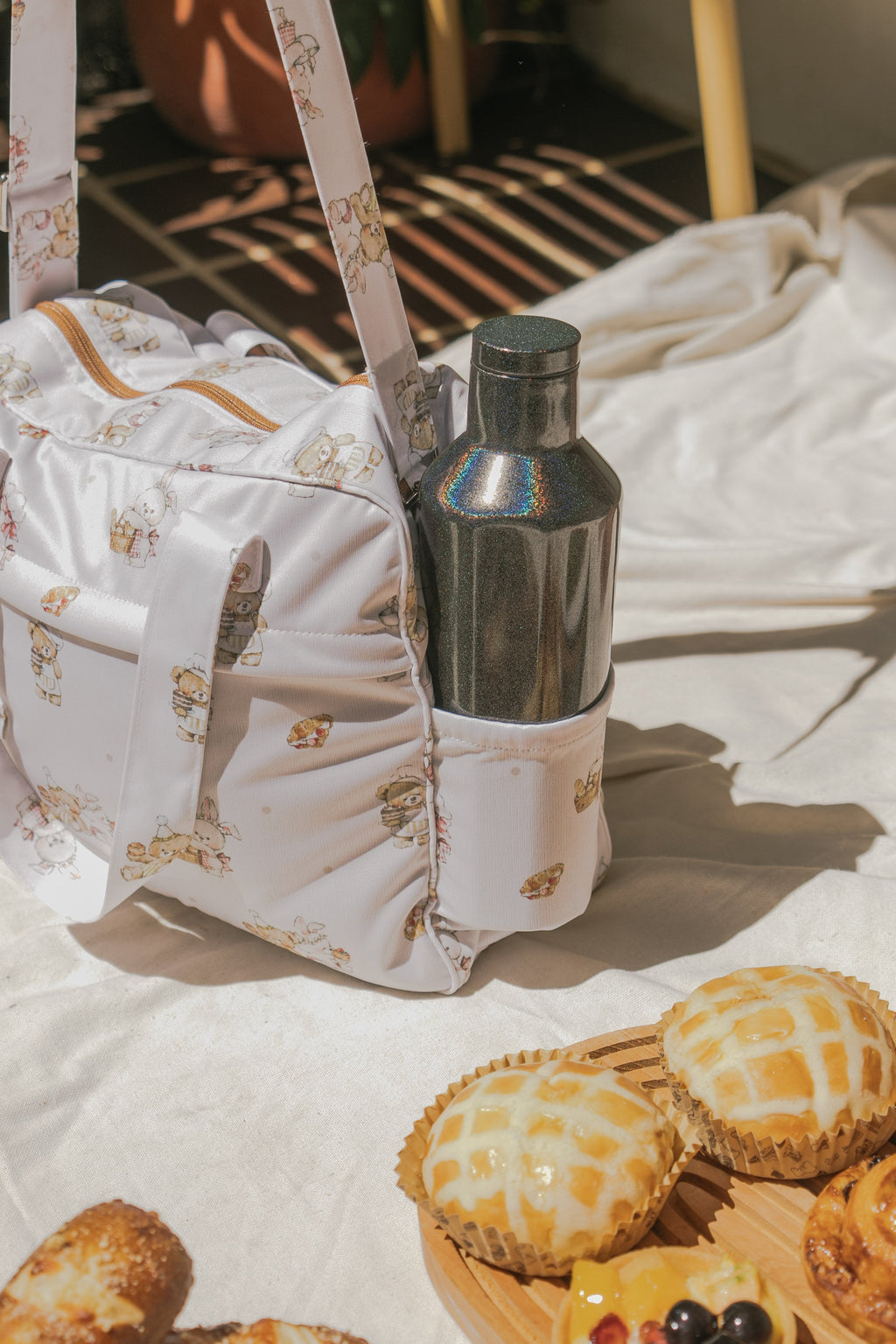 [Wetbag] - Bakery Cafe Wetbag - BROWN ZIPPER