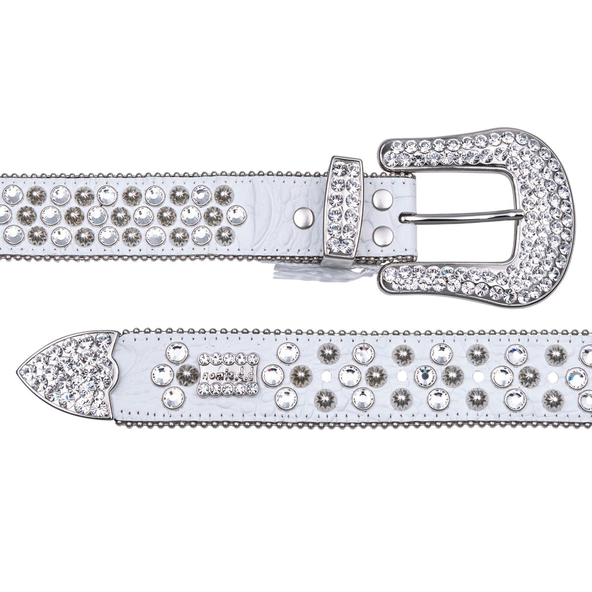 Blanc Swarovski Belt product image 3, provided for visual reference and product detail review