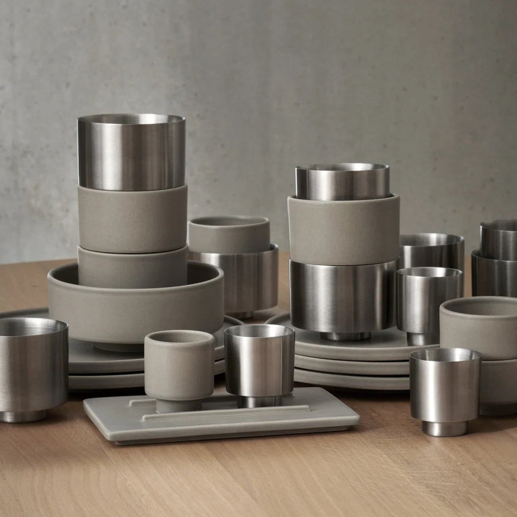 Makoto Steel Coffee Cup (Set of 2)