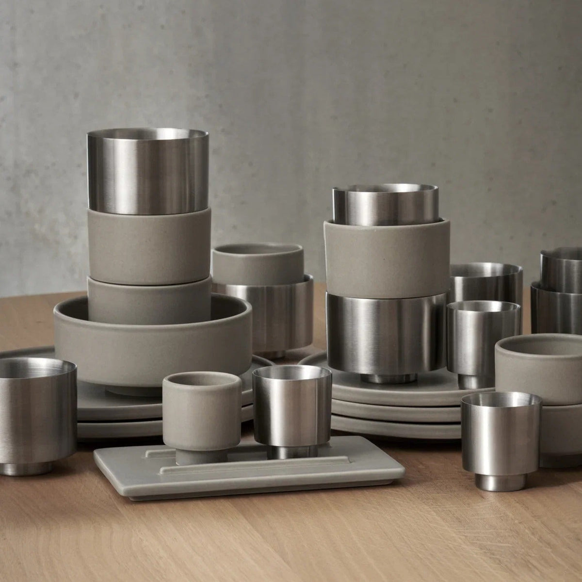 Makoto Steel Coffee Cup (Set of 2)