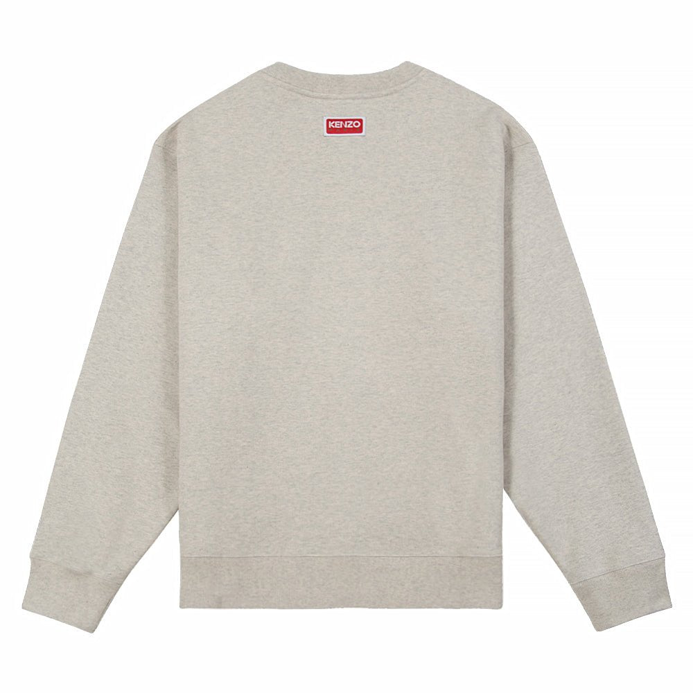 Boke Flower Sweatshirt | Pale Grey product image 4, provided for visual reference and product detail review