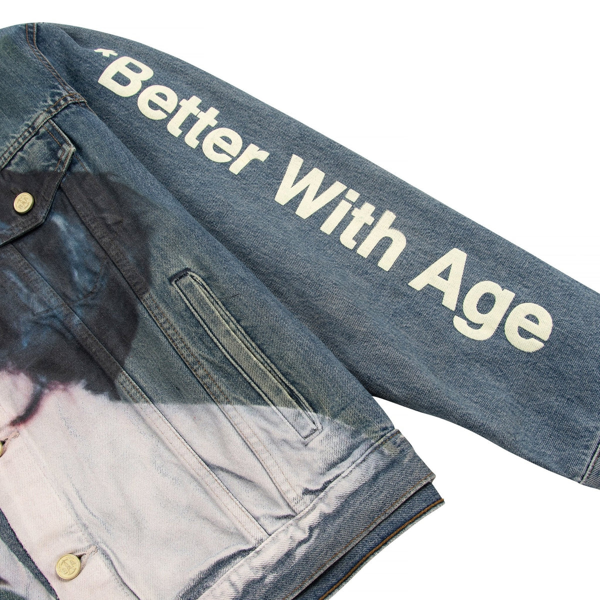 Brandy Denim Jacket product image 5, provided for visual reference and product detail review