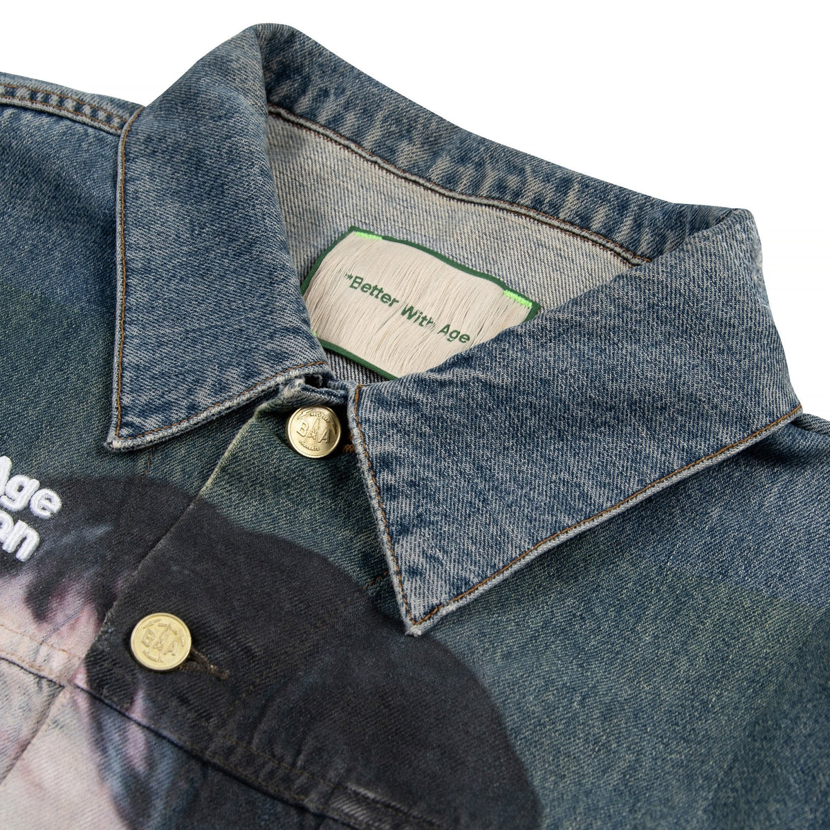 Brandy Denim Jacket product image 4, provided for visual reference and product detail review