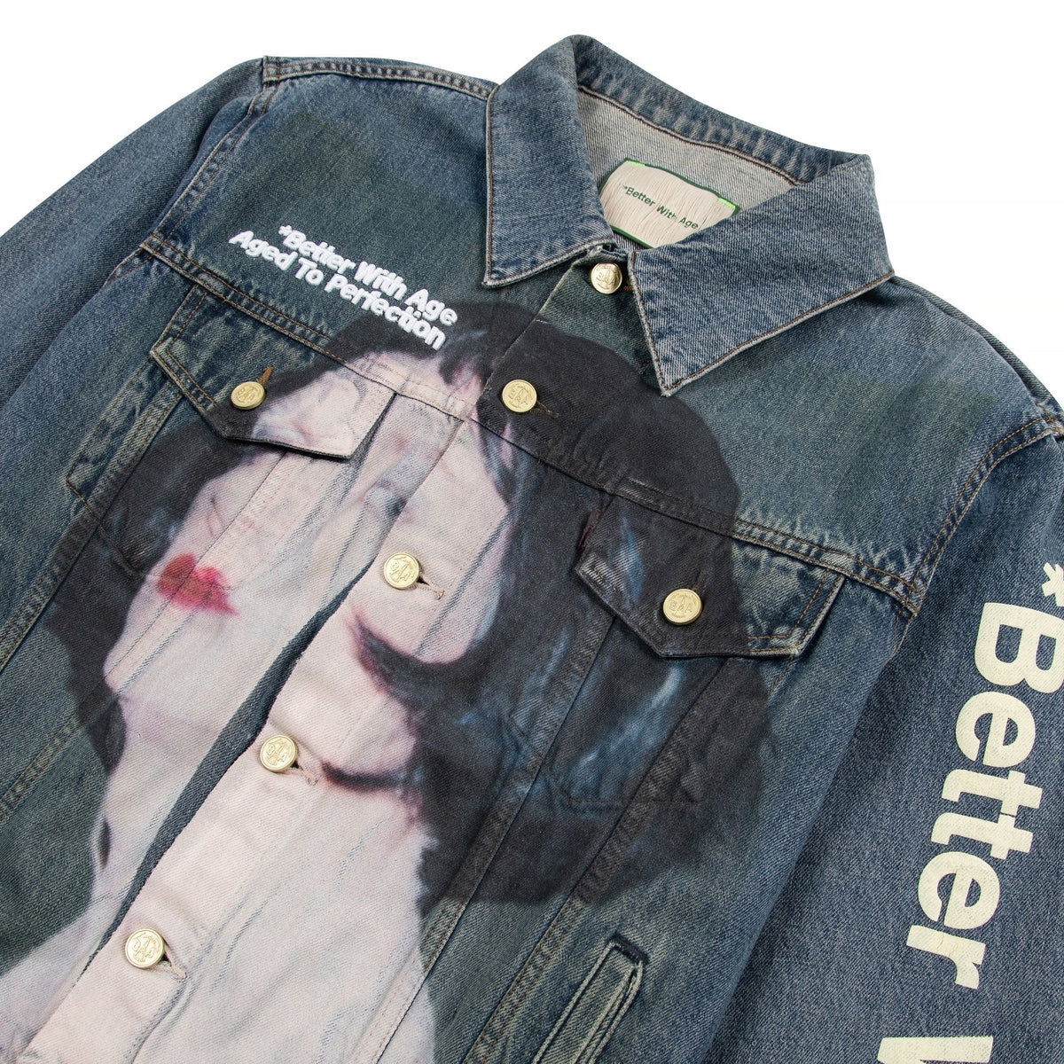 Brandy Denim Jacket product image 3, provided for visual reference and product detail review
