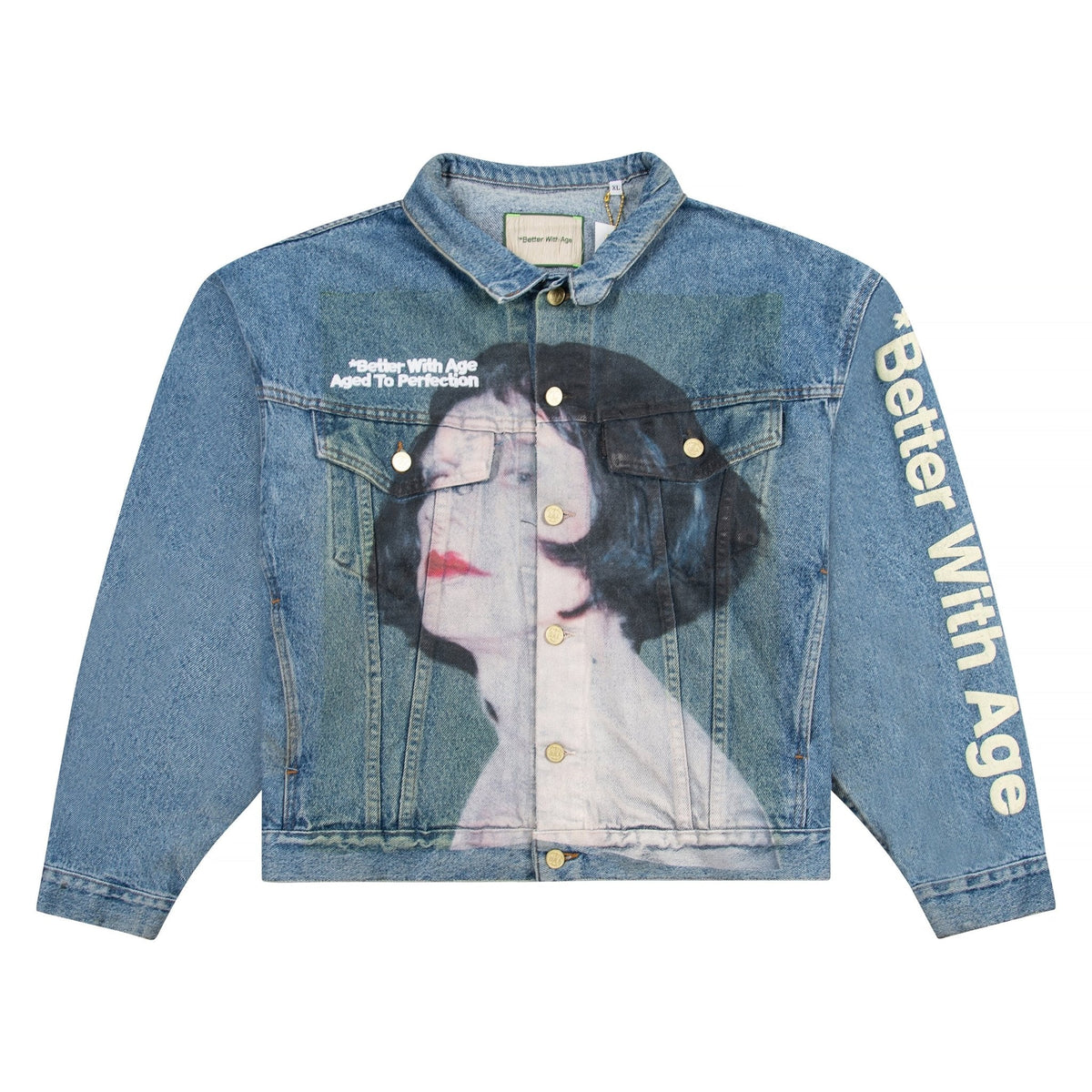 Brandy Denim Jacket | Medium Wash product image 1, provided for visual reference and product detail review