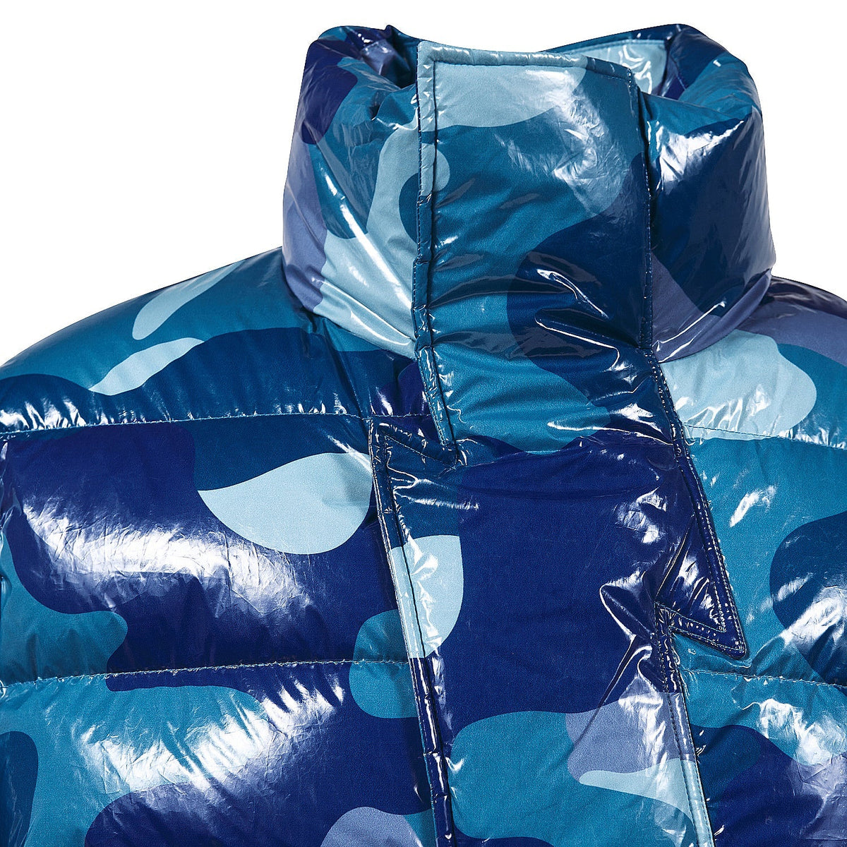 Camo Print Puffer Jacket product image 4, provided for visual reference and product detail review
