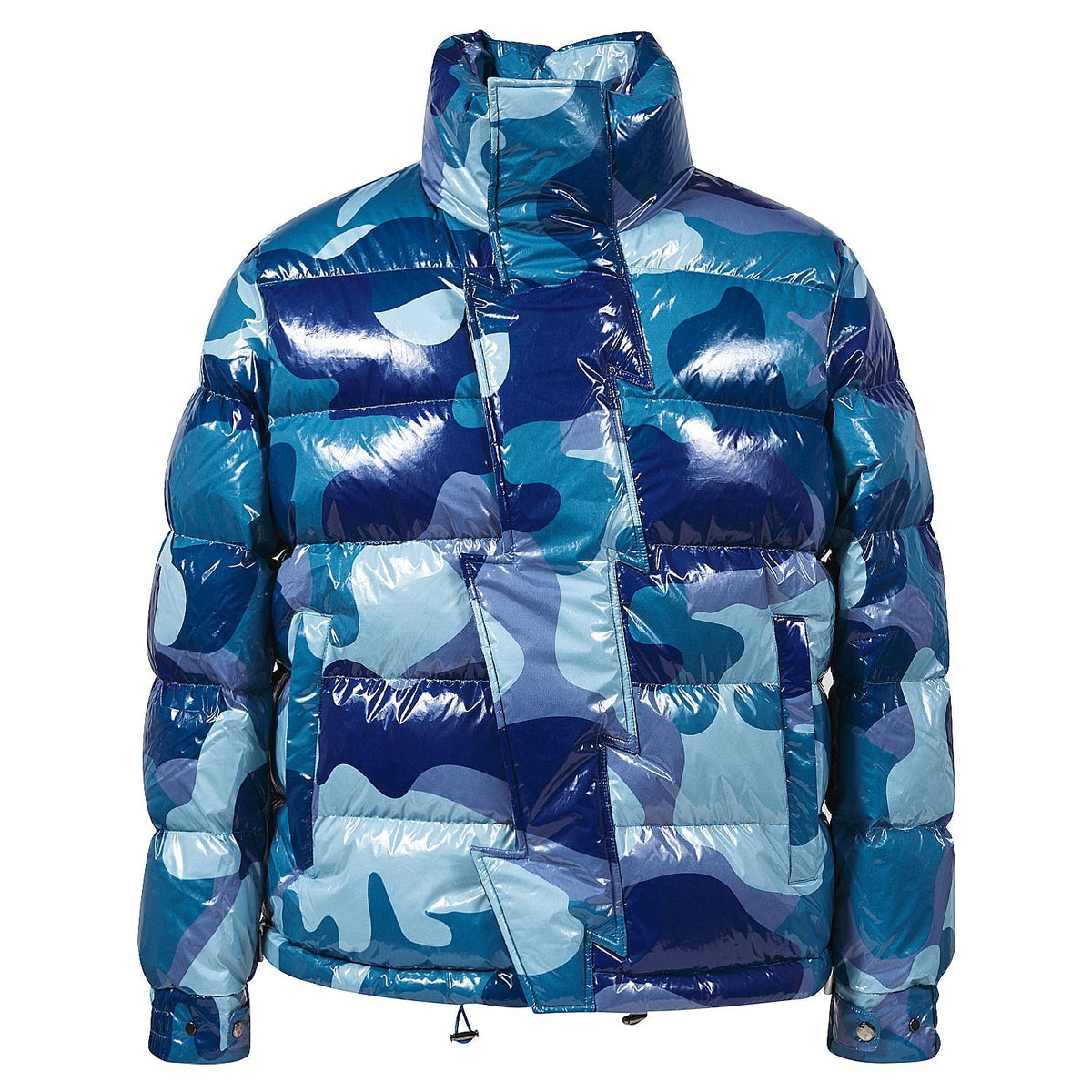 Camo Print Puffer Jacket product image 1, provided for visual reference and product detail review