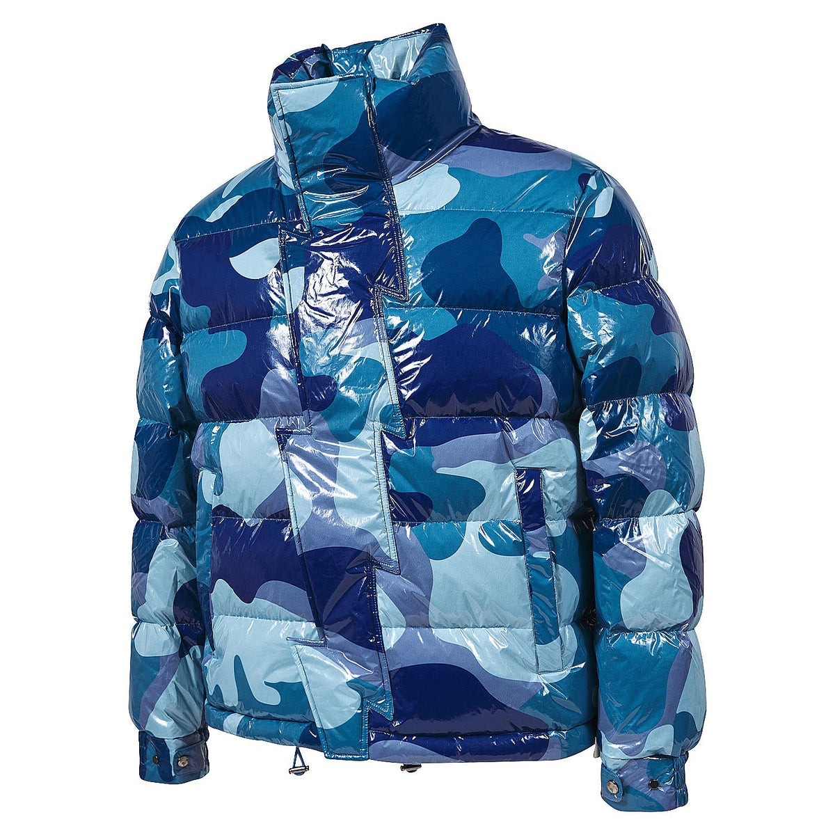 Camo Print Puffer Jacket product image 2, provided for visual reference and product detail review