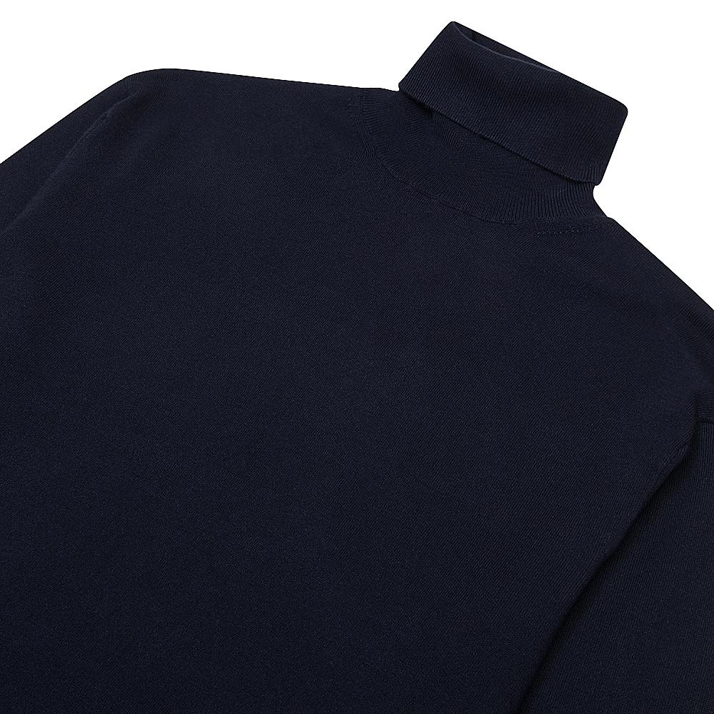 Classic Turtle Neck | Navy product image 2, provided for visual reference and product detail review
