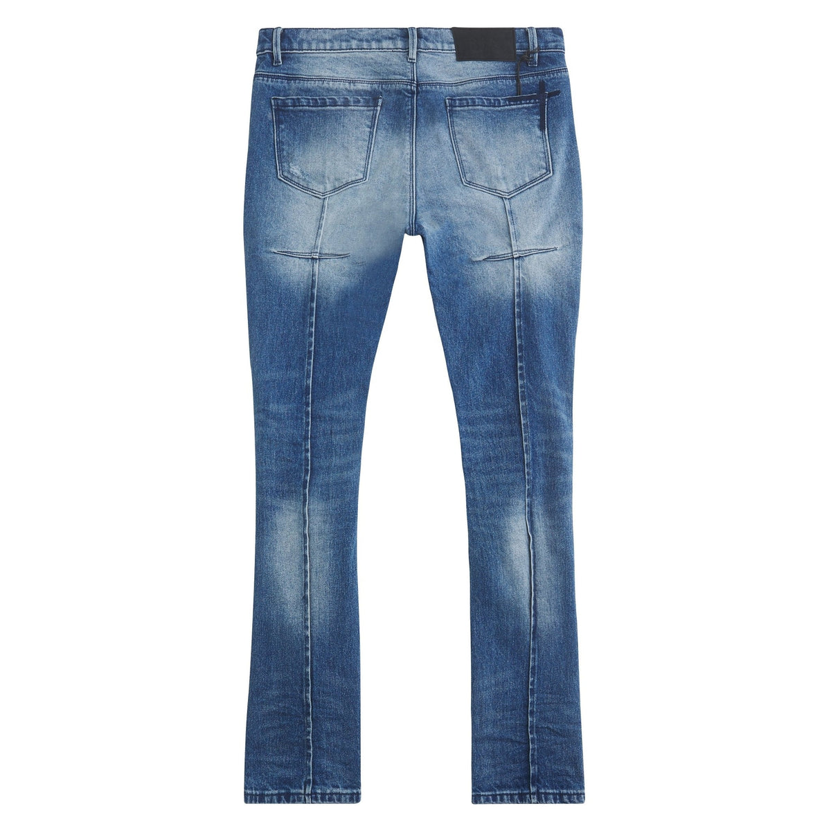 Clayton Medium Wash Distressed Denim product image 4, provided for visual reference and product detail review