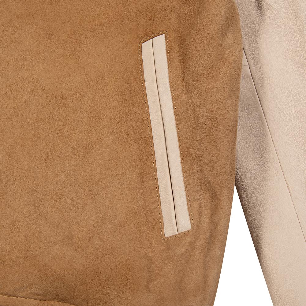 Colour-Block Bomber Jacket product image 3, provided for visual reference and product detail review