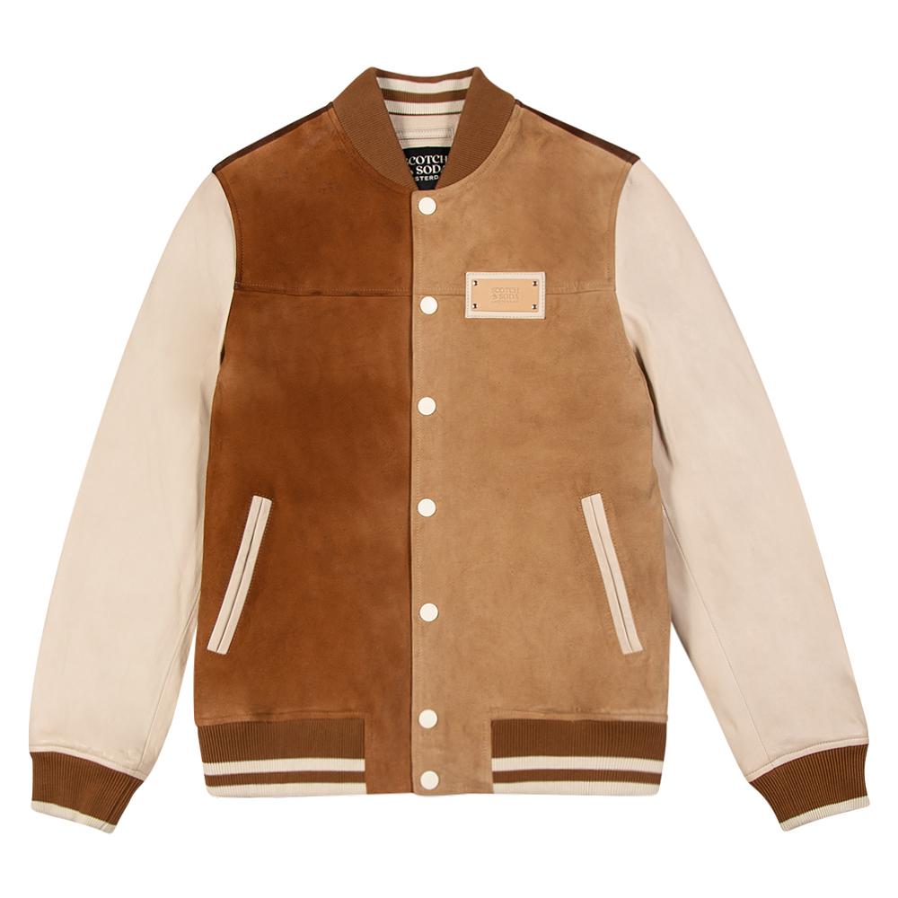Colour-Block Bomber Jacket product image 1, provided for visual reference and product detail review